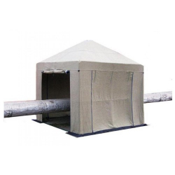 Купить Tent Палатка сварщика 3х3 ( м ) Брезент. Усиленный каркас труба 25мм в Картмазово